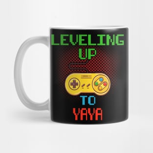 Promoted To YAYA T-Shirt Unlocked Gamer Leveling Up Mug